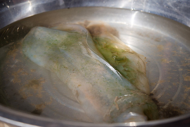 Ban đầu, ông cho rằng đó có thể là một thứ đồ bỏ đi, không đáng tiền. Vì vậy, ông định vứt nó đi. Thế nhưng, sau khi nhìn thấy vật thể lạ tiết ra một thứ bí ẩn nên ông quyết định giữ lại.