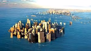 Từ đây, nhóm nghiên cứu tiến hành xem xét tác động của tình trạng nước biển dâng sẽ gây ảnh hưởng như thế nào đối với các địa điểm trên Trái đất khi nhiệt độ tăng lên 1,5 độ C và 3 độ C.