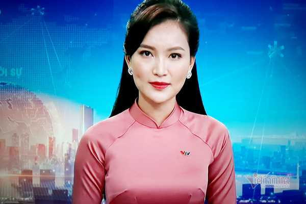 Doi tu it biet cua BTV 9X Linh Thuy tren ban tin Thoi su VTV1