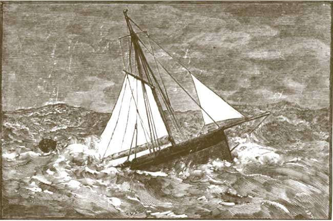 46 năm sau, thảm kịch giống như những gì nhà văn Edgar mô tả trong cuốn tiểu thuyết trở thành sự thực. Con tàu Mignonette bị sóng đánh chìm năm 1884 khi trên đường từ Southampton đi Sydney. Bốn thành viên thủy thủ đoàn đều lên được xuồng cứu sinh.