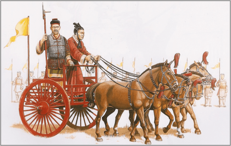 Các chuyên gia khảo cổ Trung Quốc nhận định cỗ chiến xa bằng đồng trên là một phát hiện hiếm có.