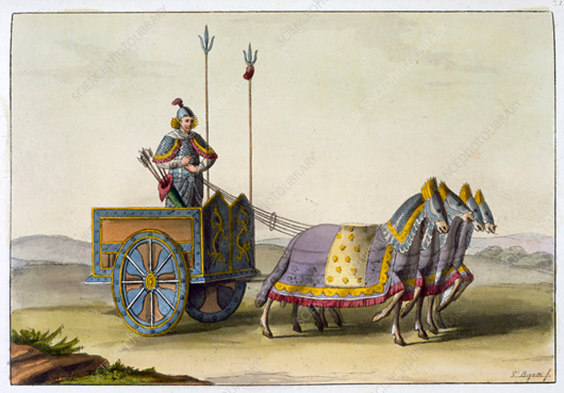 Việc cỗ xe được trang trí bằng nhiều ngọc lam quý hiếm như vậy cho thấy nó có khả năng thuộc về tầng lớp quý tộc hay hoàng tộc.