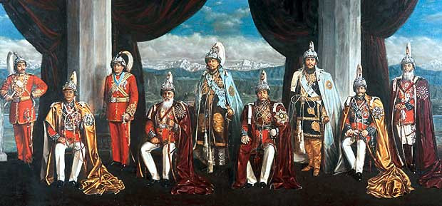 Sự việc này khiến ẩn sĩ tức giận và buông lời nguyền rủa. Một số câu chuyện kể rằng, ẩn sĩ trên thực chất là thần Gorakhnath. Do cảm thấy bị nhà vua xúc phạm nên đã nguyền rủa gia đình hoàng gia này.