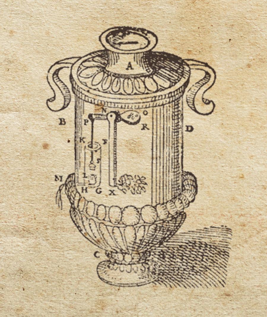 Kỹ sư Heron sống vào thế kỷ 1 sau Công nguyên. Ông tạo ra một thiết bị dùng để đựng nước Thánh đặt trong đền thờ của người Hy Lạp.