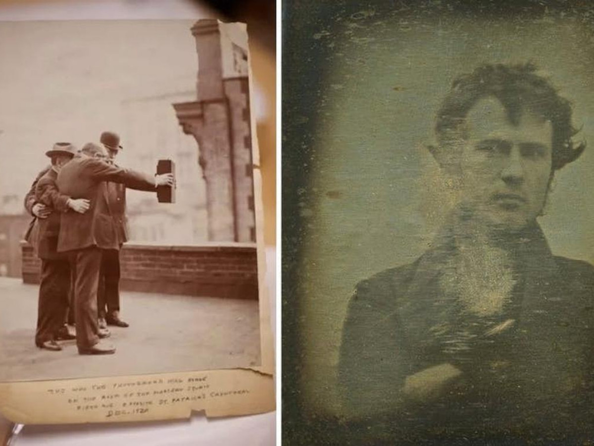 Đây là bức ảnh selfie đầu tiên trên thế giới được chụp vào những năm 1800.