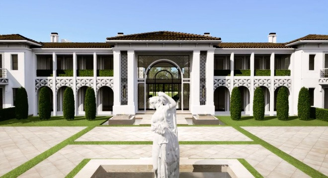 Bất động sản ban đầu bao gồm 2 căn biệt thự sang trọng nằm kế bên nhau mà Karen Lo đã mua vào mùa xuân năm 2017 với giá lần lượt là 18,8 triệu USD và 17,3 triệu USD.