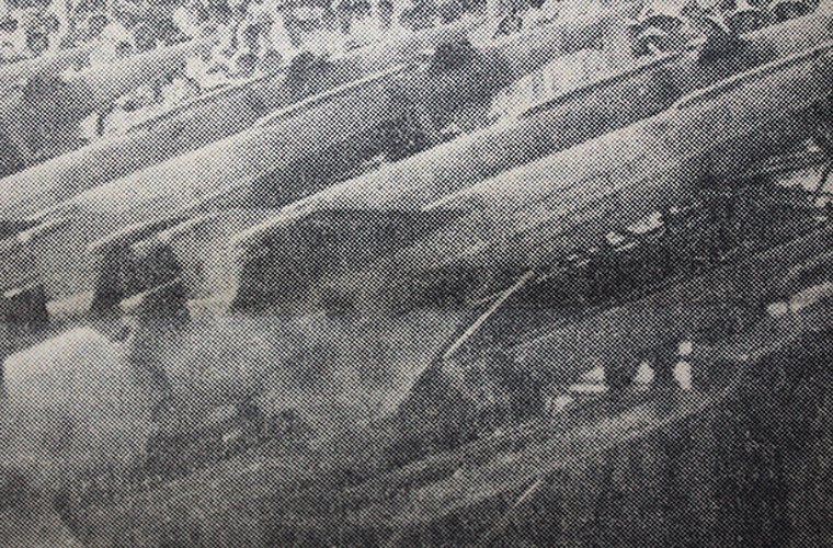 Binh chủng tên lửa tham gia duyệt binh với khí tài tên lửa phòng không S-125 Neva thuộc hàng hiện đại hàng đầu thế giới thời bấy giờ.