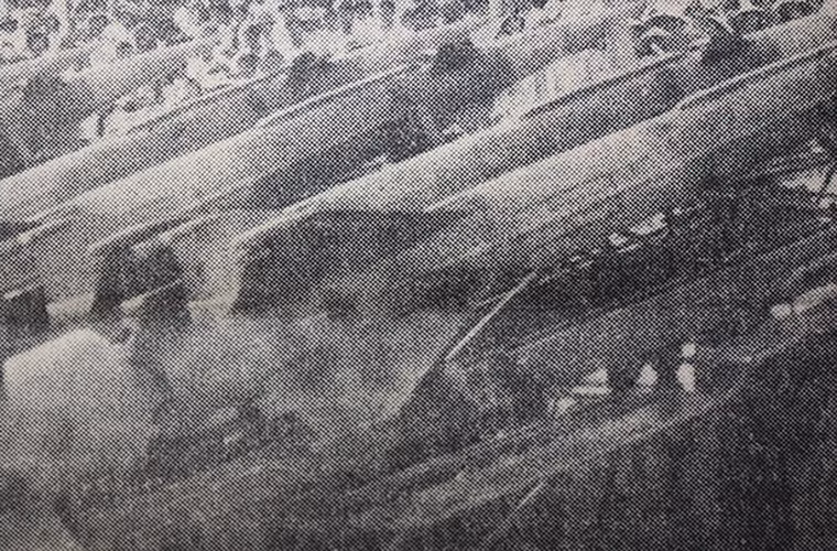 Binh chủng tên lửa tham gia duyệt binh với khí tài tên lửa phòng không S-125 Neva thuộc hàng hiện đại hàng đầu thế giới thời bấy giờ.