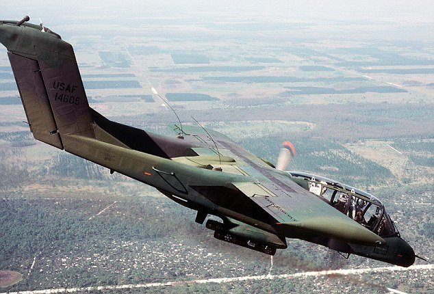OV-10 Bronco là loại máy bay cường kích hạng nhẹ kiêm do thám, trinh sát, chỉ điểm mục tiêu được phát triển bởi hãng North American Rockwell từ những năm 1960. 360 chiếc đã được sản xuất từ năm 1965-1986 sử dụng chủ yếu cho Không quân Mỹ, Hải quân Mỹ và Thủy quân Lục chiến Mỹ. Ngoài ra, còn xuất khẩu tới một số quốc gia đồng minh.