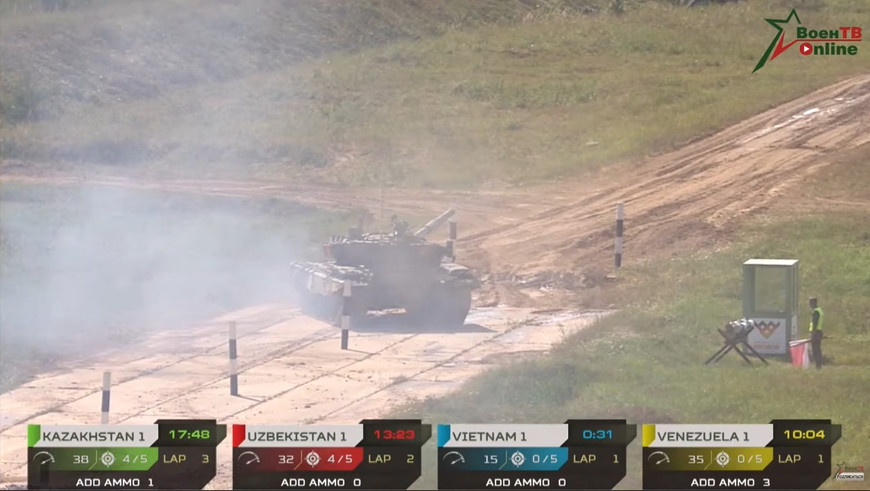 Các năm trước, đã có nhiều đội bị phạt vì va chạm trong bài thi xe tăng hành tiến. Năm 2019, đội tuyển Lào thậm chí đã bị truất quyền thi đấu, sau khi chĩa nòng pháo với một quả đạn trong nòng hướng thẳng về... khán đài.