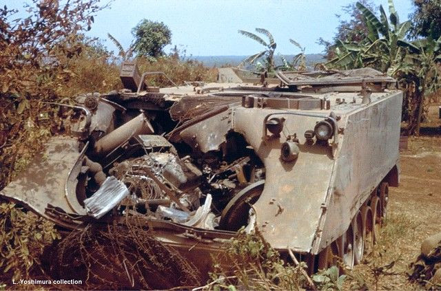 Tại Việt Nam, các xe thiết giáp M113 có thể dễ dàng bị hạ gục bằng các loại vũ khí cá nhân thông thường, ví dụ như súng chống tăng hoặc thậm chí pháo cao xạ hạ nòng.