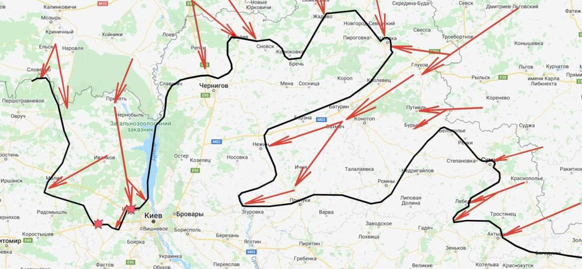 Phai doan Ukraine co mat tai bien gioi, Nga siet gong kim o Kiev