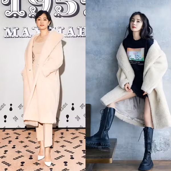 Thực tế, áo gấu bông có phần...to bản hơn so với các mẫu áo khoác khác. Vậy nhưng, người có chiều cao mặc áo gấu bông dáng dài vẫn có được vẻ ngoài nhỏ nhắn, tinh tế. Đặc biệt, phối áo gấu bông dáng dài với bốt cổ thấp, người mặc sẽ có được vẻ ngoài đơn giản song không kém phần ấn tượng.