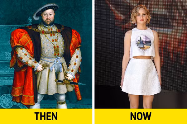 Váy: Trong quá khứ, váy dài từng là trang phục chủ yếu của nam giới. Đến thế kỷ 14, 15, váy của nam giới được rút ngắn, tối giản hơn để tiện cho sinh hoạt hàng ngày. (Nguồn: BS)