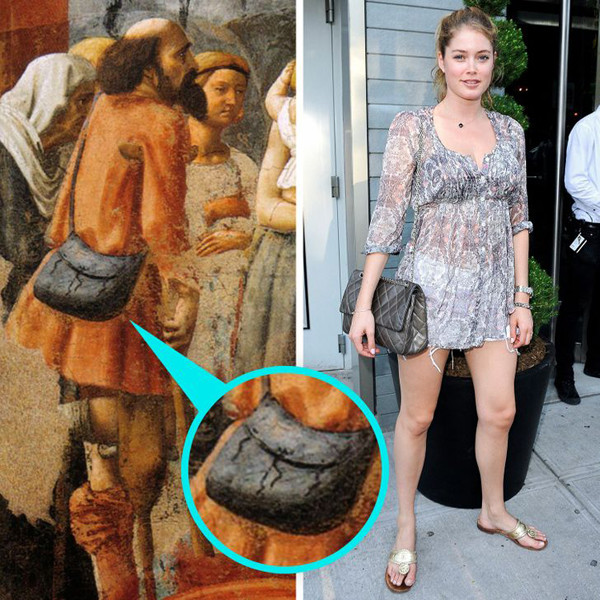 Túi xách: Thời trung cổ và phục hưng, nam giới sử dụng túi để đựng tiền xu, thảo mộc, thực phẩm và đồ dùng cá nhân. Về sau, các trang phục thường được thiết kế thêm túi đựng, khiến túi xách ngày càng ít được nam giới sử dụng.