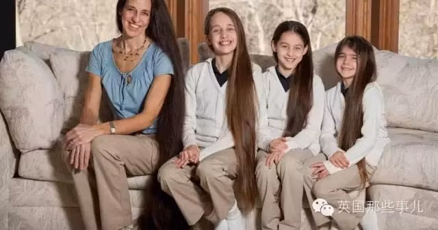 Cô Tere Lynn Russel, 45 tuổi, người nổi bật nhất của gia đình tóc mây hiện đang sống tại thành phố Morris bang Illinois, Mỹ đã từng đạt giải nhất cuộc thi "Tóc đuôi ngựa dài nhất" ở địa phương. Mái tóc của cô Tere được cô nuôi và chăm sóc từ bé, đến nay đã đạt độ dài 1,88m.