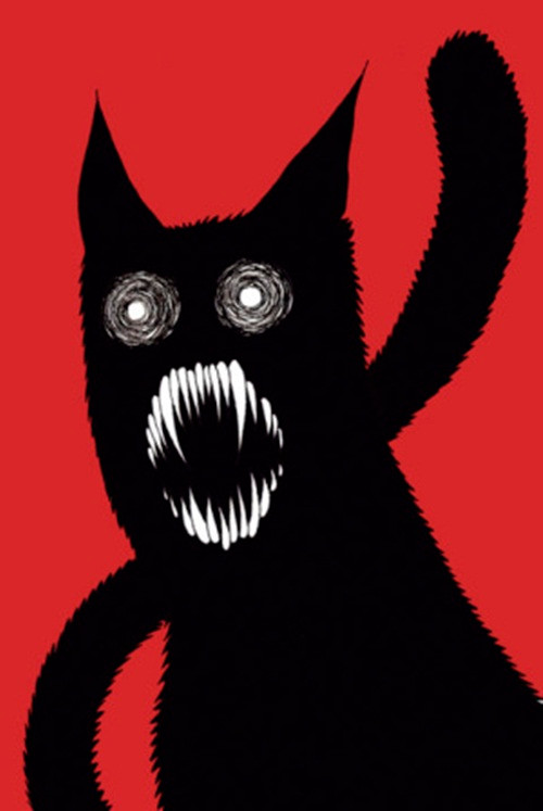 Mèo Yule qua tưởng tượng của người dân Iceland rất khát máu và tàn nhẫn.