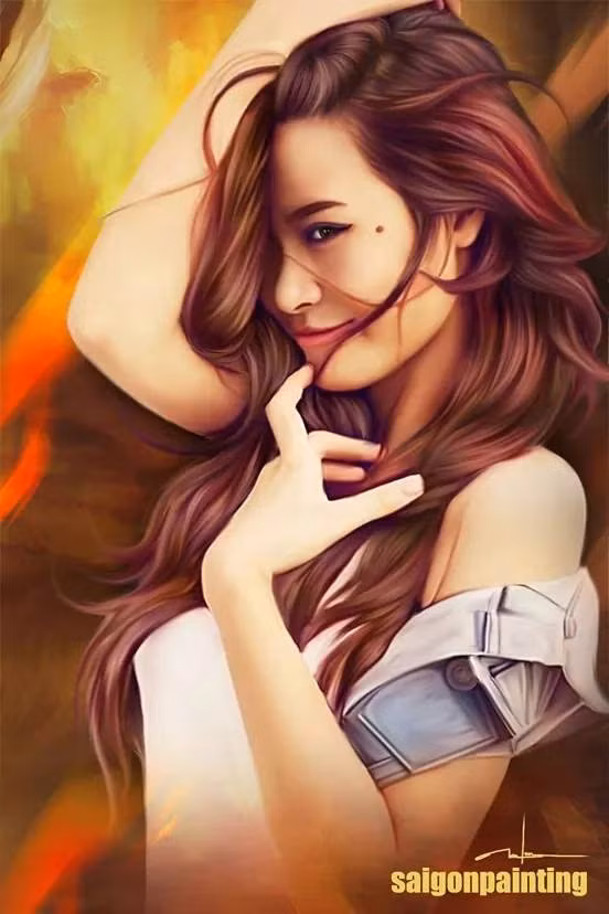 Ngoài vẽ tranh, Công Hưng còn nhận in ấn các bức tranh hoặc chỉnh sửa chi tiết theo đúng yêu cầu của khách hàng. Chi phí sẽ thay đổi phụ thuộc vào mức độ phức tạp của từng công việc.