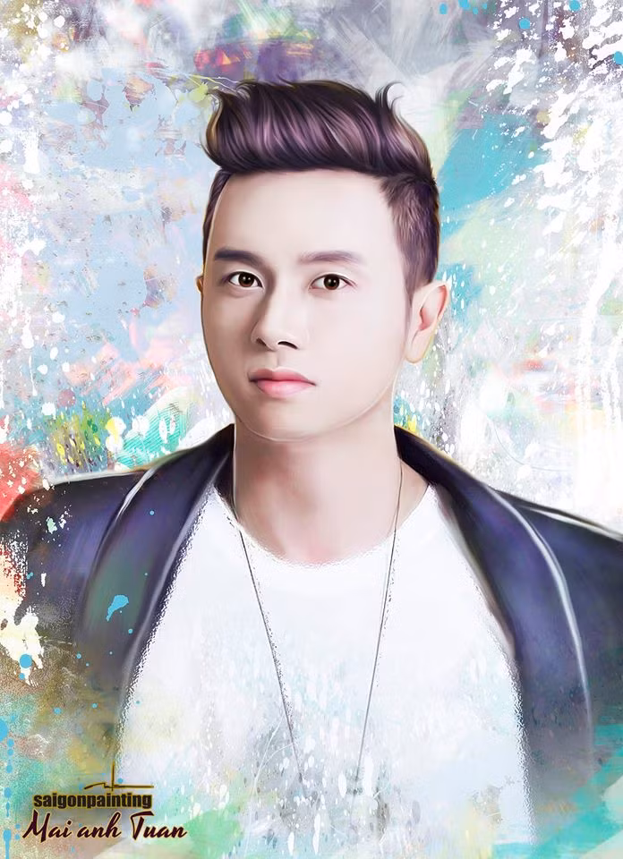 "Vẽ tranh điện tử là sự kết hợp giữa những thao tác thủ công và một số công cụ vẽ trên máy tính để tạo ra một loại tranh với phong cách lạ màu sắc ấn tượng hơn, chứ không hề dùng bất kỳ hiệu ứng nào để sao chép nguyên bản".