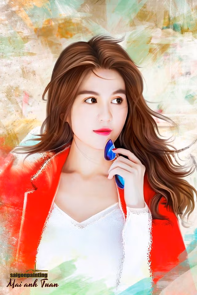 Ngô Công Hưng, sinh năm 1999, sống tại Bình Dương, tìm thấy đam mê trong bộ môn vẽ tranh điện tử khi gia nhập nhóm Sài Gòn Painting - gồm 2 thành viên tiên phong là Mai Anh Tuấn (sinh năm 1992).