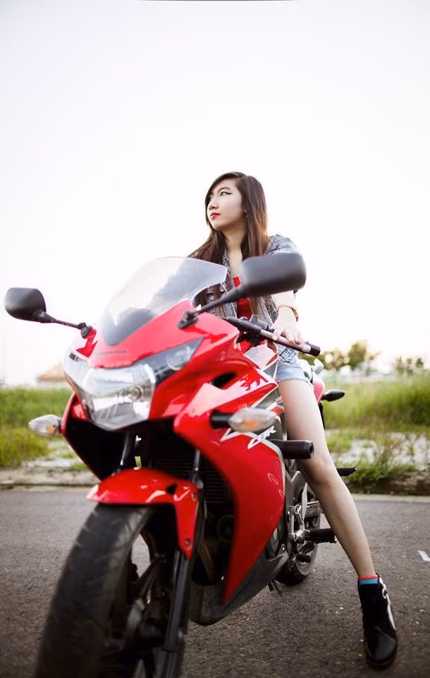 Nu sinh Da Nang me xe phan khoi lon, thua ca tinh-Hinh-2