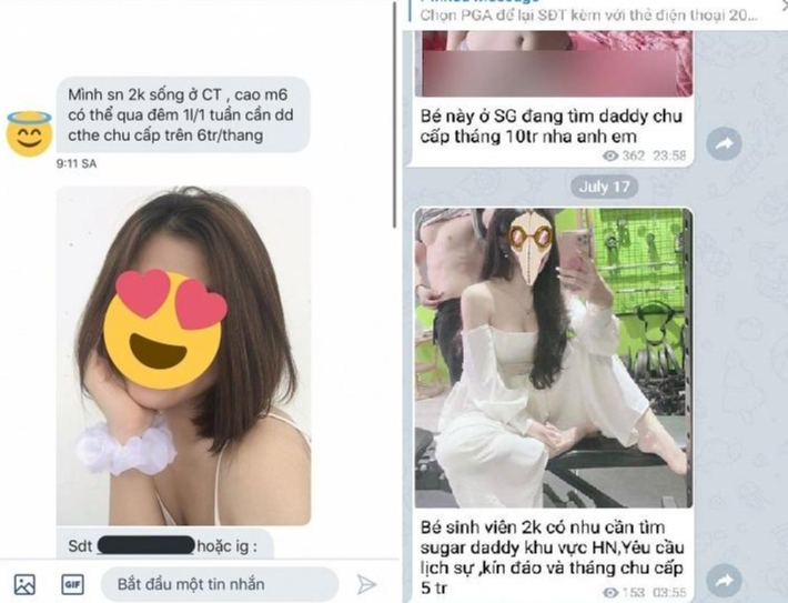 Bộ Công an cảnh báo mại dâm dưới dạng “sugar baby - sugar daddy“ Bo Cong an canh bao mai dam duoi dang “sugar baby - sugar daddy“