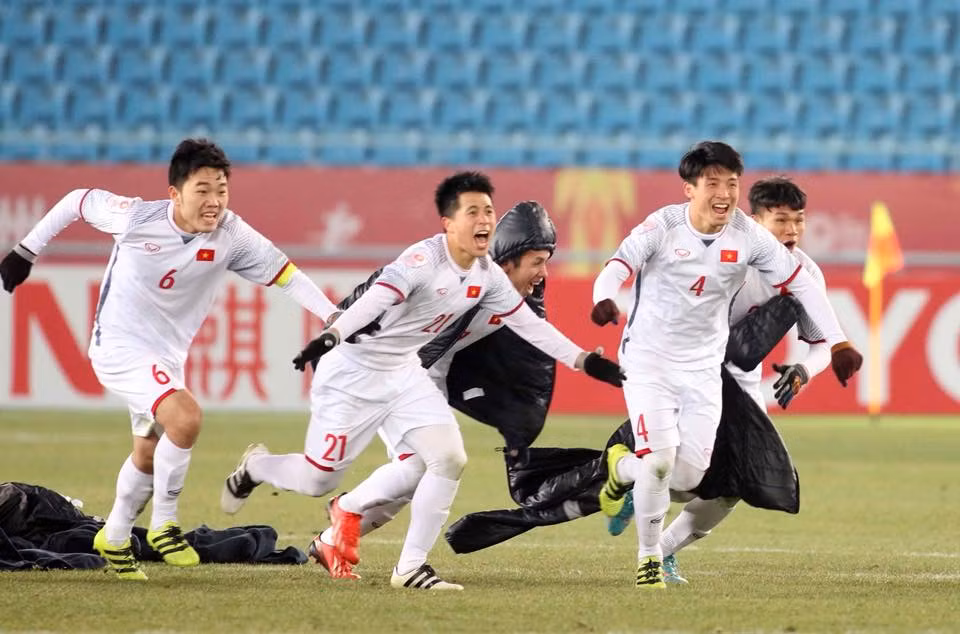 Đội tuyển U23 Việt Nam bay chuyên cơ về nước