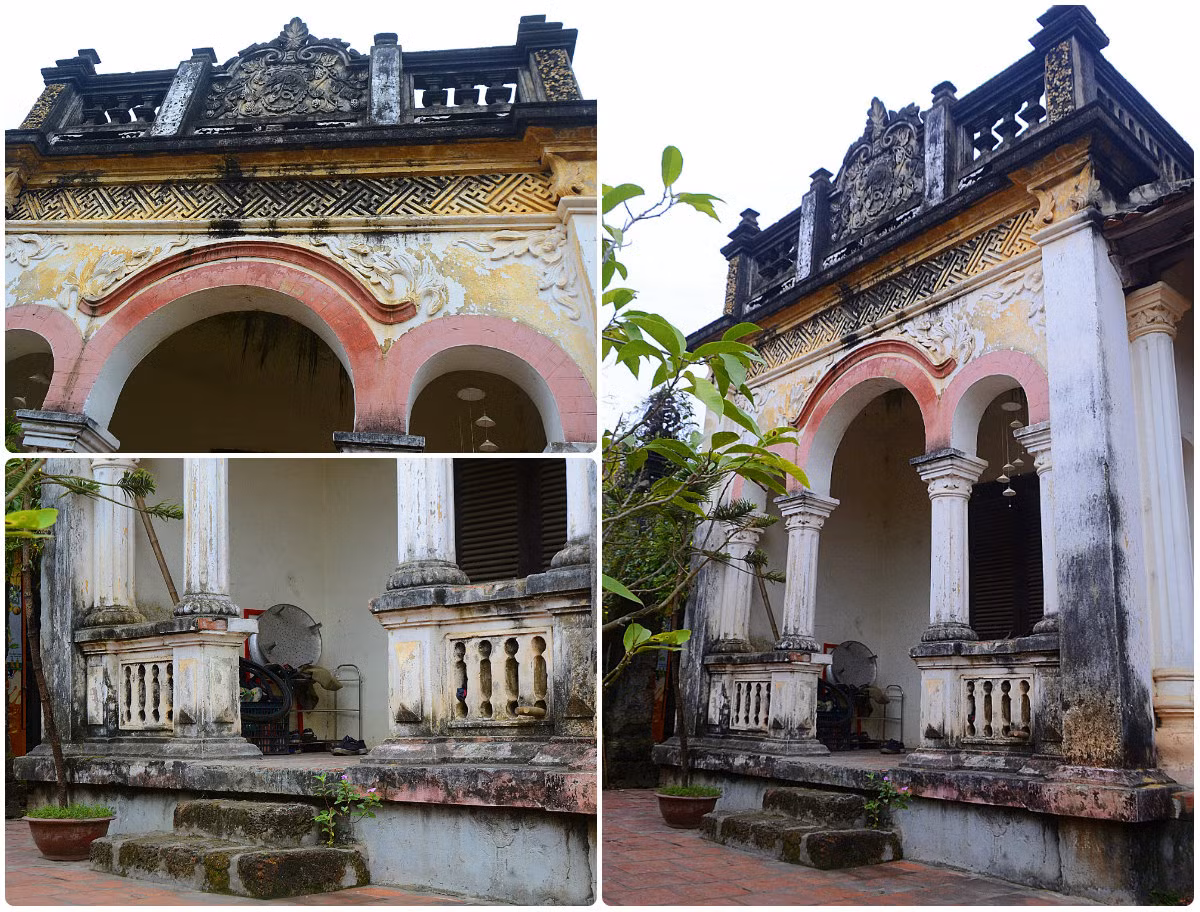 Kiến trúc ngôi nhà cổ gồm 5 gian (3 gian, 2 chái) mang phong cách quen thuộc của đồng bằng Bắc Bộ.