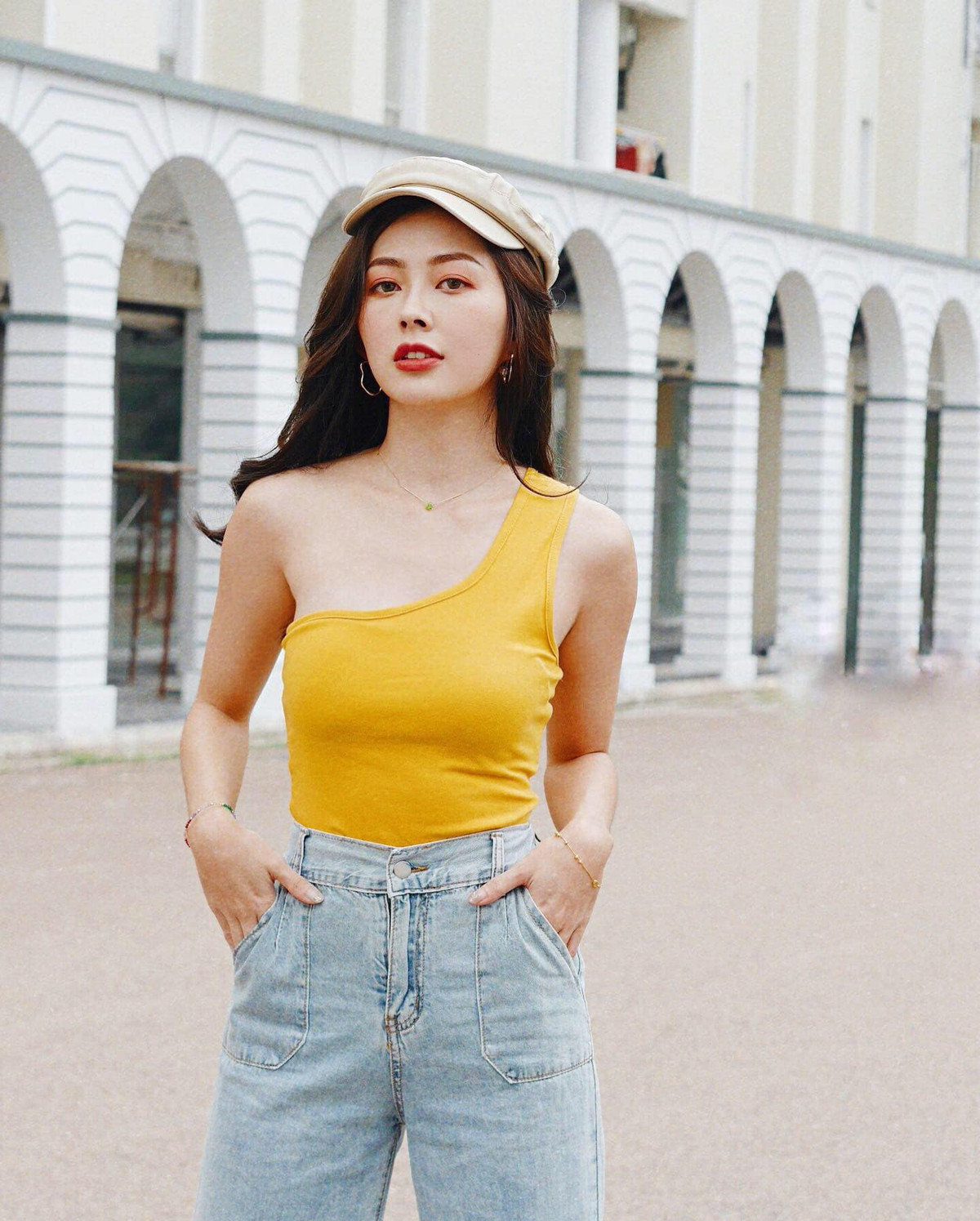 Ngoài đồ tập, Kyona Teo còn yêu thích diện đồ ôm sát cơ thể. (Ảnh: IGNV)