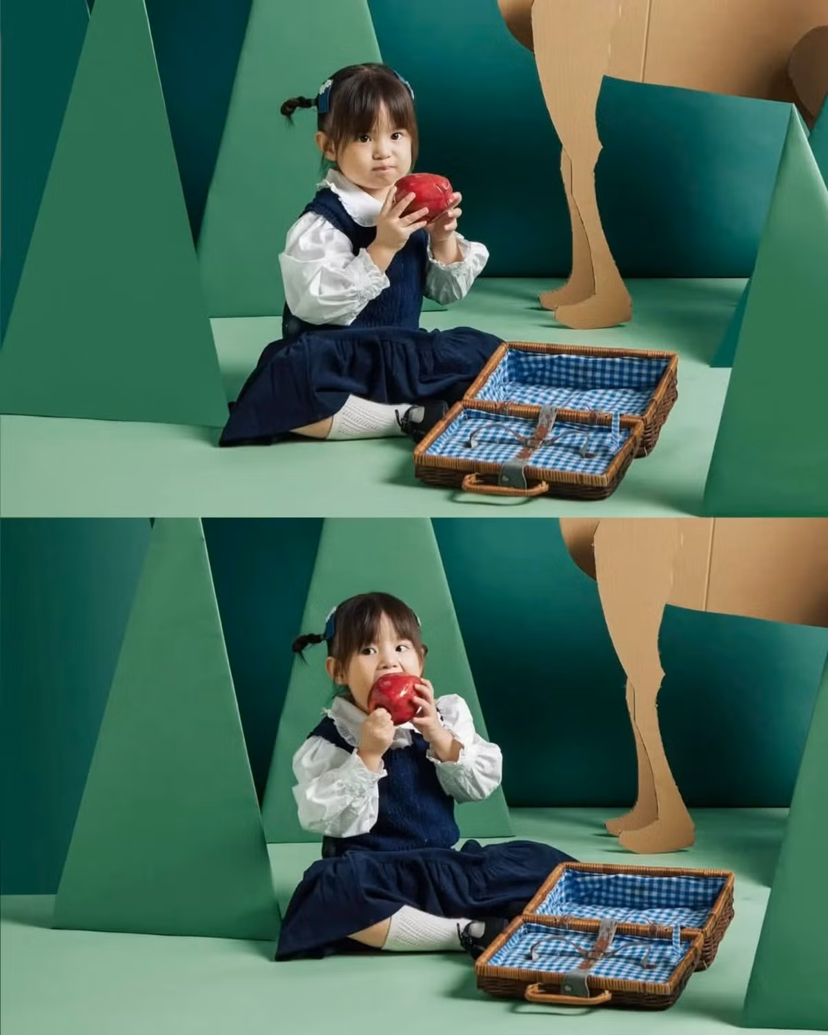 Nhiều người khi nhìn ngắm những bức ảnh đều phải tan chảy vì sự ngây ngô, tự nhiên của bé Pam. Thậm chí nhiều fan còn tải ảnh về để làm ảnh nền điện thoại.