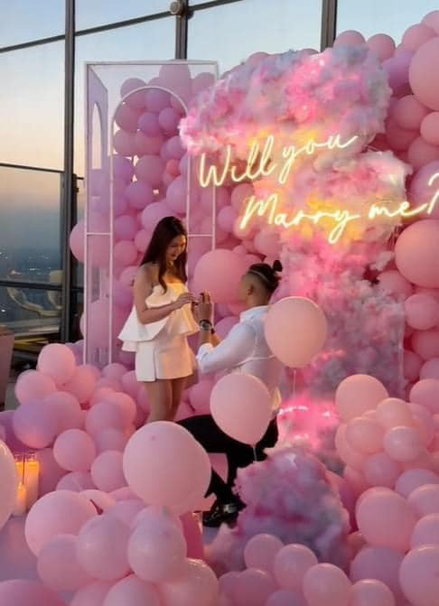 Chuyện tình của nàng tiểu thư Hà My cùng Trí Thịt Bòa được nhiều người ngưỡng mộ vì quá đẹp đôi.