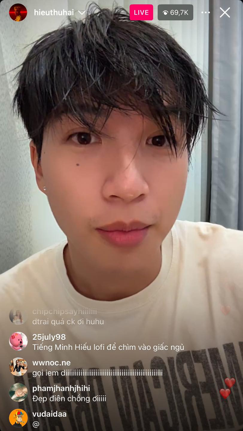 Ở phần bình luận, nhiều người liên tiếp để lại các bình luận để trò chuyện cùng nam rapper.