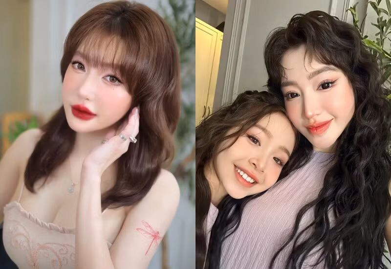 Con gái của Elly Trần nhận được nhiều lời khen về nhan sắc. Nhiều người cho rằng cô bé được sở hữu nét đẹp từ mẹ.