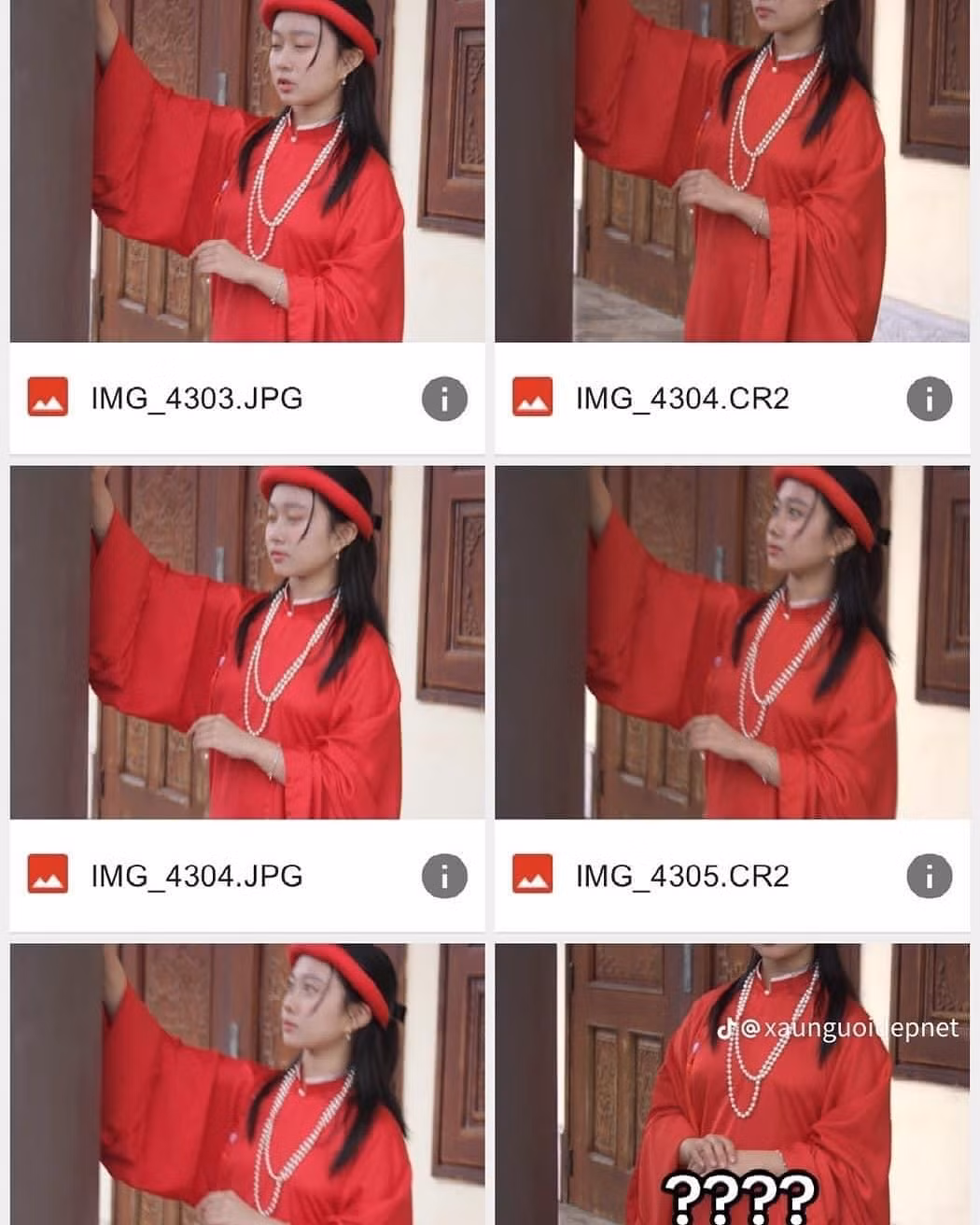 Gương mặt của cô bạn khá thanh tú, nhưng khi lên ảnh thì "góc nào cũng chết".