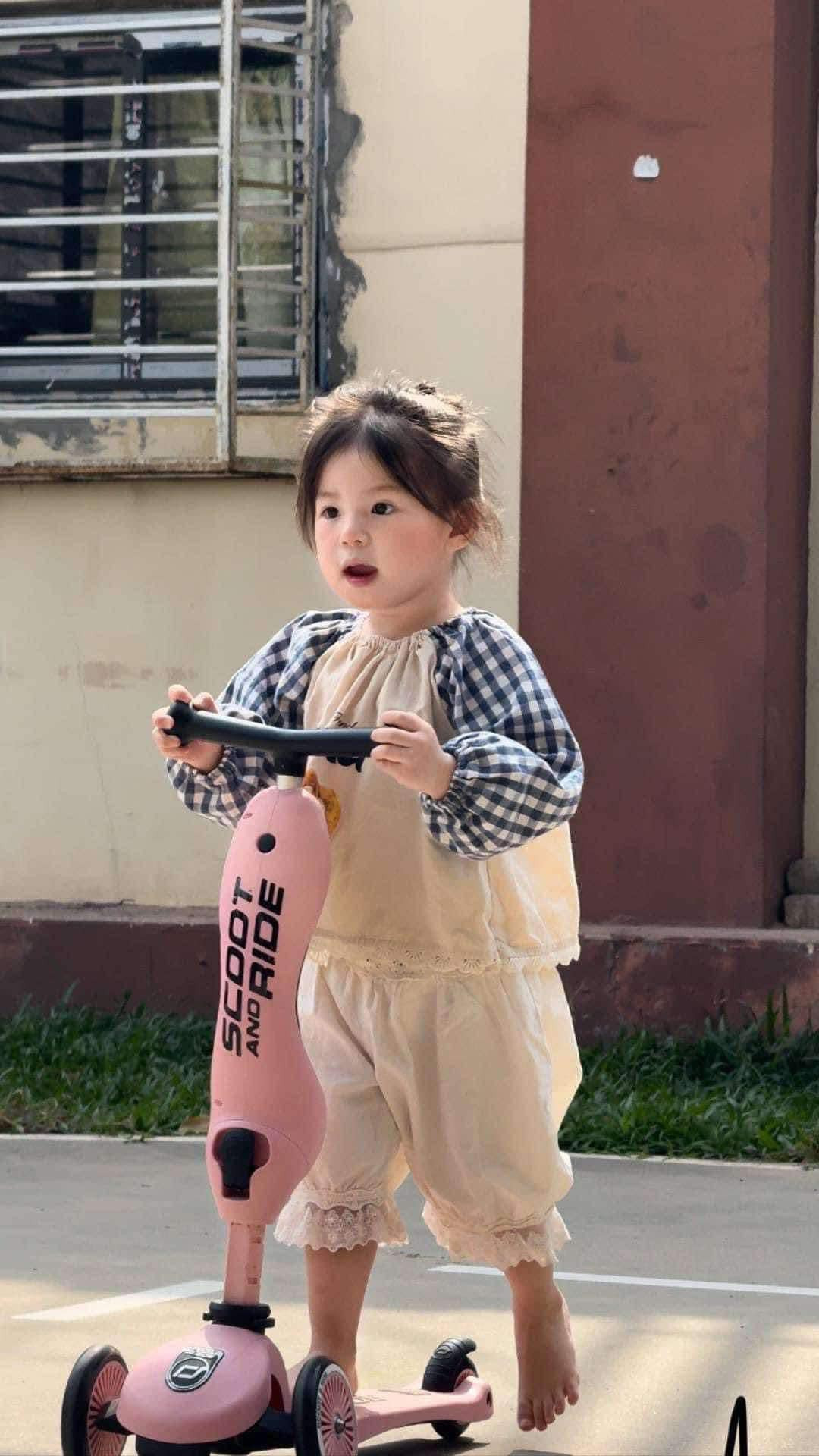 Nhìn những hình ảnh này, nhiều người theo dõi cô bé đã phải thốt lên: "Em Pam lớn thật rồi".