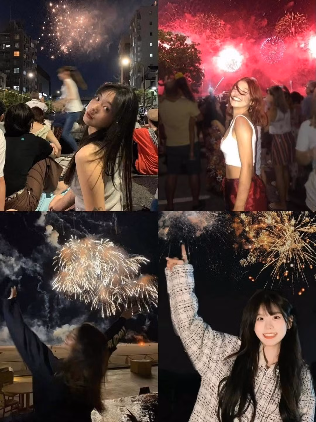 Tuy nhiên chương trình countdown với bữa tiệc ánh sáng và pháo hoa rực rỡ sẽ rất đông người. Đừng cố gắng đứng chen chúc vào đám đông, như vậy sẽ rất khó để có đủ không gian có góc chụp phù hợp. Hãy đứng ở phía ngài đám đông một chút, chọn góc ảnh chụp từ dưới lên và zoom để có thể lấy được pháo hoa cũng như chủ thể một cách trọn vẹn.