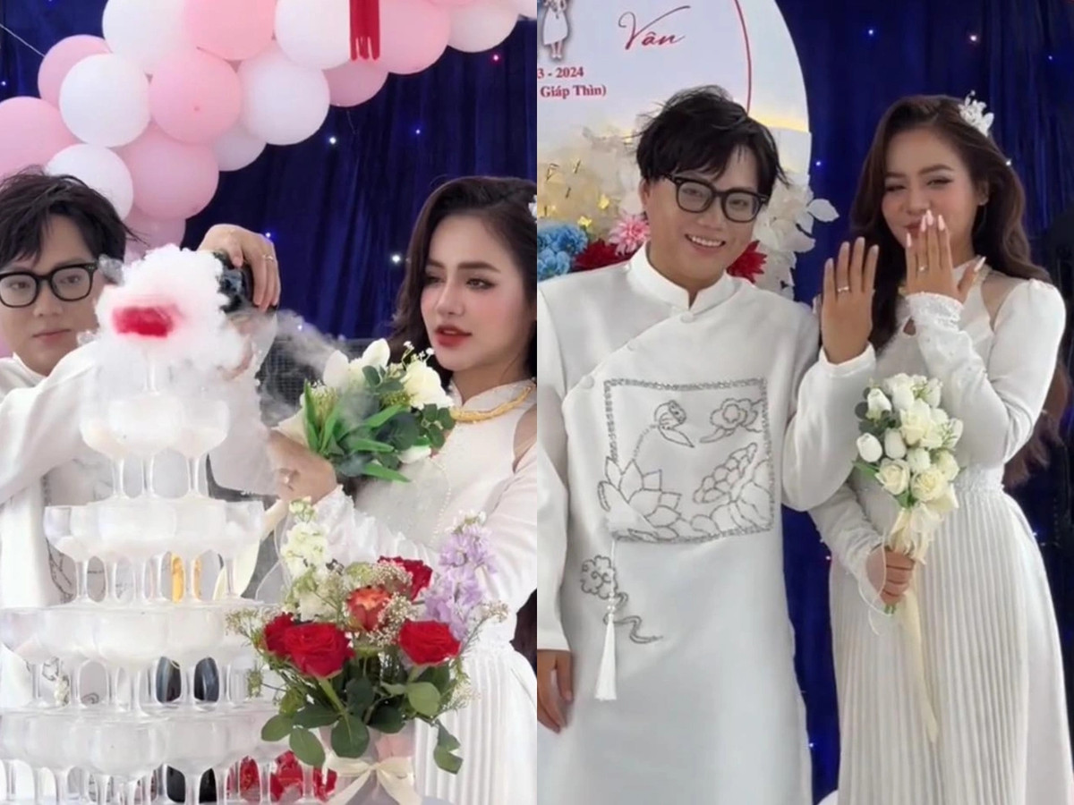 Danh tính hot girl đó là Khánh Vân (SN 2001, Bắc Giang), cô nàng sở hữu 1,8 triệu người theo dõi trên TikTok. Cặp đôi từng cùng nhau chụp ảnh cưới, thậm chí tổ chức cả lễ thành hôn tại quê nhà của Phạm Thoại, với sự góp mặt của đông đảo họ hàng.