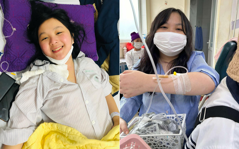 Hơn 1 năm trước, Lương Hà Châu (19 tuổi, quê Hòa Bình) đang nằm trên giường bệnh tiếp nhận những đợt hóa trị đầy đau đớn, cơ thể héo mòn vì cùng lúc chiến đấu với 2 căn bệnh hiểm nghèo.