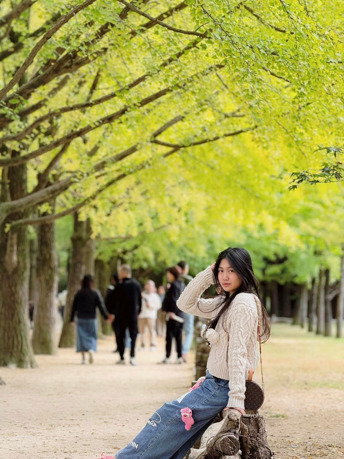 Cô bé được bố mẹ đưa đi cùng trong nhiều chuyến du lịch.