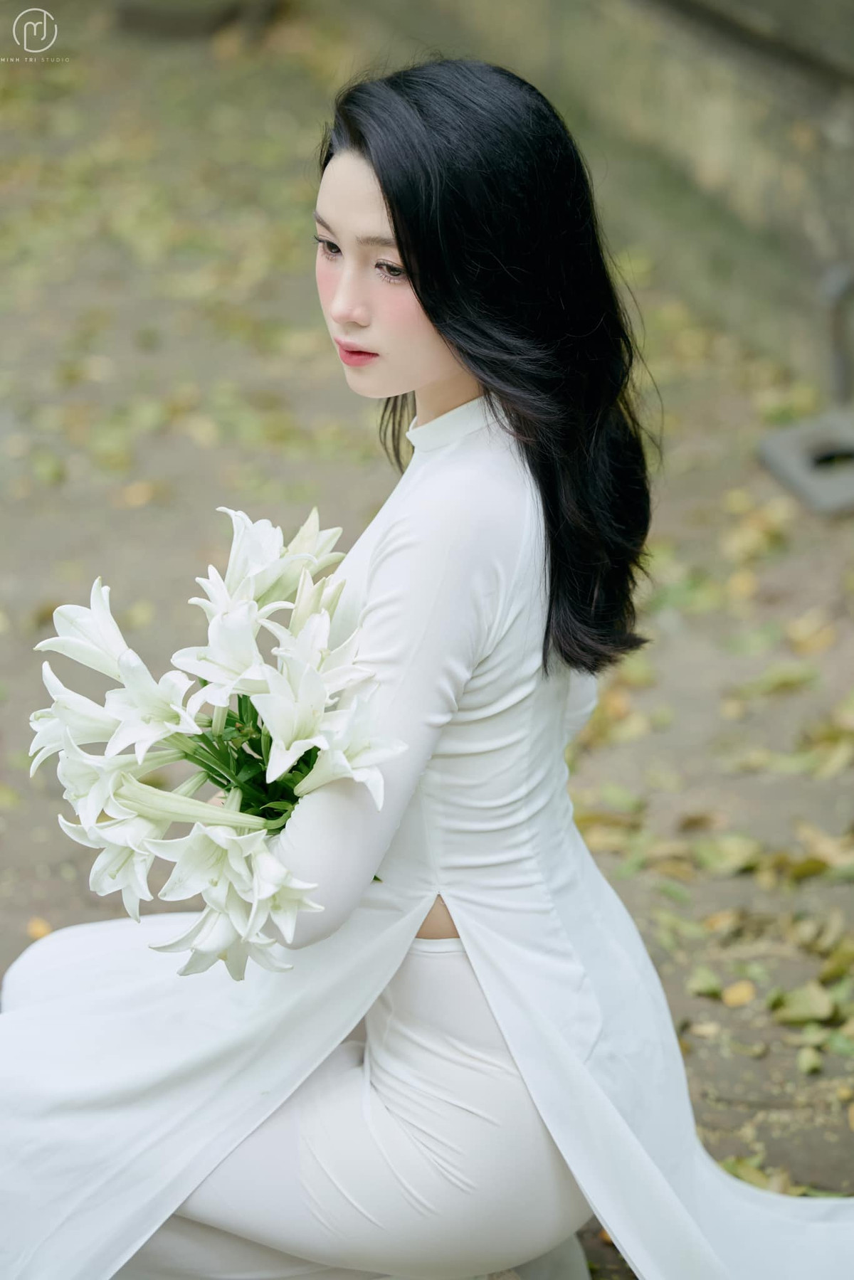 Ở Ngọc Ánh không chỉ toát lên vẻ đẹp ngoại hình mà còn cả vẻ đẹp tri thức.