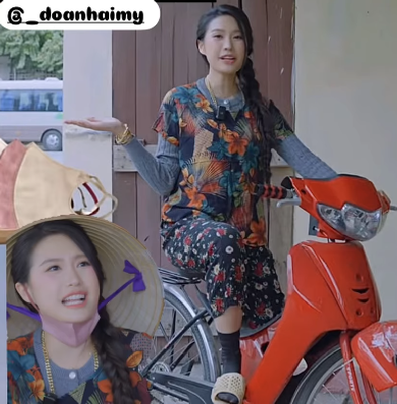 "Tiểu phẩm" hóa thân thành cô bán hàng rong của Doãn Hải My trước đó để thông báo về phiên livestream khiến netizen phải bật cười mà thốt lên: "Cứ tưởng nhầm kênh. Đúng là ai rồi cũng livestream thôi".