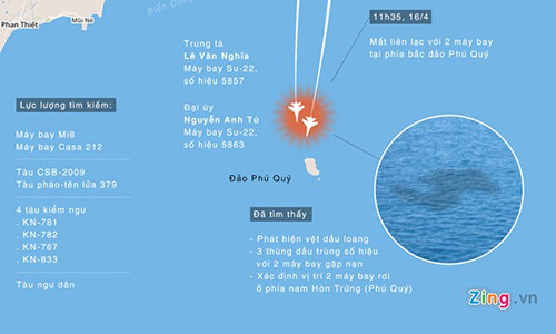 Dang truc vot may bay Su-22 gap nan