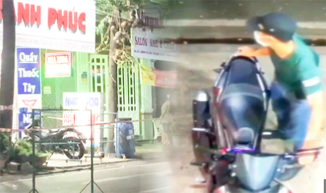 Trích xuất từ camera an ninh của người dân xung quanh hiện trường cho thấy, nghi phạm là nam giới, cao khoảng 1,7m. Khi gây án, nghi phạm đội mũ lưỡi trai màu đen, đeo khẩu trang y tế màu xanh, mặc áo thun, quần jean, mang giày màu đen… Ban chuyên án xác định 2 đối tượng nghi vấn là Nguyễn Văn Đông (30 tuổi, ngụ TP Thuận An) và Nguyễn Hữu Thủy (29 tuổi, ngụ huyện Nghi Lộc, tỉnh Nghệ An). Cả 2 nghi phạm này từng có nhiều tiền án về tội "Trộm cắp tài sản", "Tiêu thụ tài sản do người khác phạm tội mà có" và "Cố ý gây thương tích". 