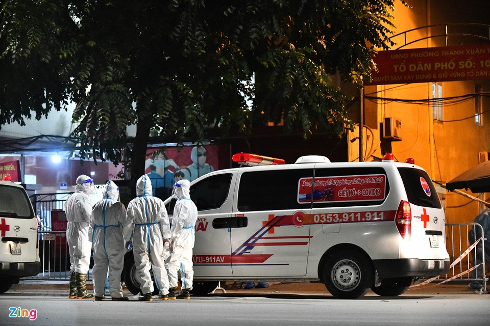 Hiện, diễn biến dịch bệnh tại Thanh Xuân Trung rất phức tạp, F0 liên tục tăng lên mỗi ngày và được đánh giá là ổ dịch lớn nhất tại Hà Nội. 