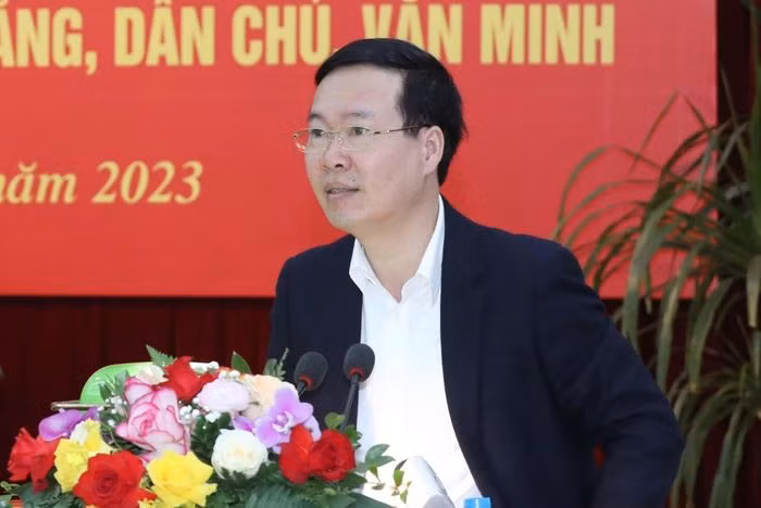 Ông Võ Văn Thưởng: Lợi ích của nhân dân là mục tiêu của mọi đường lối Ong Vo Van Thuong: Loi ich cua nhan dan la muc tieu cua moi duong loi