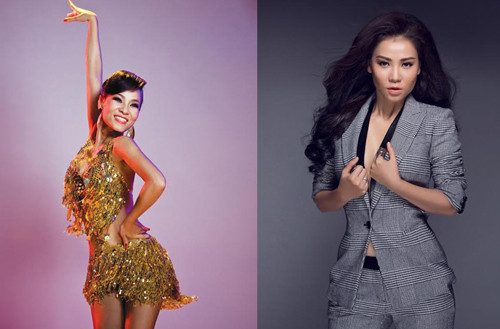 Thu Minh hat dem chung ket Hoa hau Hoan vu Viet Nam-Hinh-2