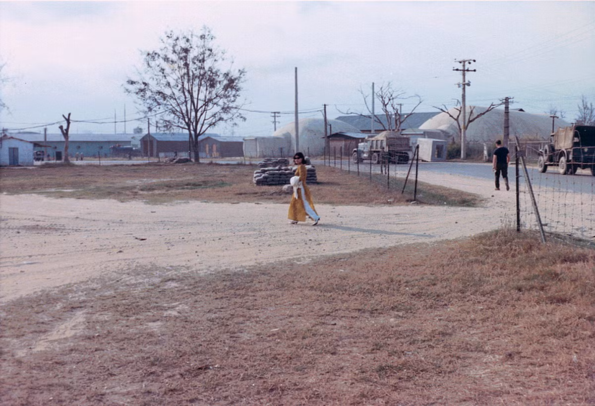 Khu căn cứ của Mỹ ở Quảng Trị.