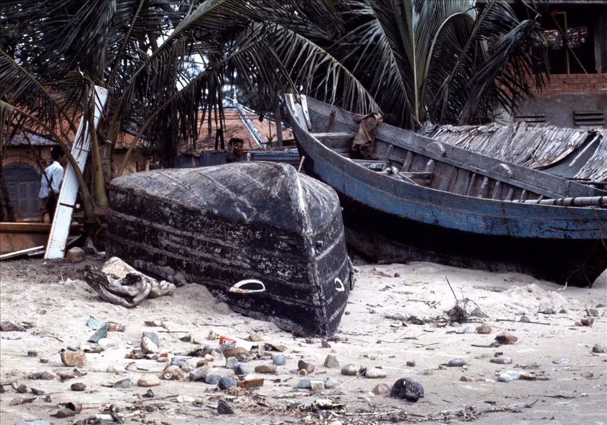 Những con thuyền trên bến.
