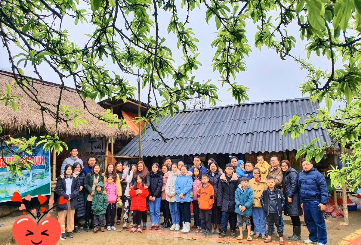 Trung bình, gia đình chị đón từ 50-100 lượt khách, trong đó có khoảng 30 khách lưu trú lại.