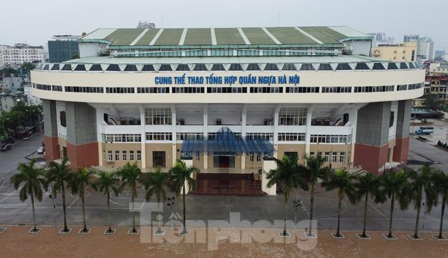 Tại Cung thể thao tổng hợp Quần ngựa Hà Nội - địa điểm sẽ tổ chức các môn thi đấu Thể dục dụng cụ, Thể dục nghệ thuật, Thể dục Aerobic...